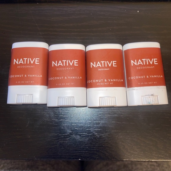 Native Bath & Body Nwt Native Deodorant Travel Size Lot Of 4 Poshmark